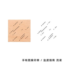 Load image into Gallery viewer, Creative Wooden Stamp Geometric Clear Stamps Wave DIY Bullet Journal for Scrapbooking Basic Decoration seal Office supplies